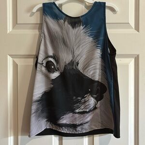 Custom Keeshond Tank Top